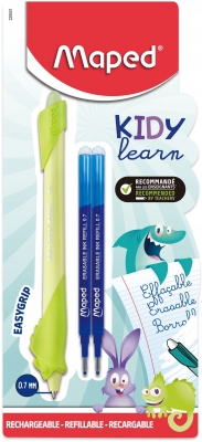 Pix Maped, kidy learn magic si 2 rezerve blister, diverse culori